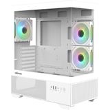 Zalman Chronix White (ATX, Mini-ITX, mATX), PC-behuizing, Wit