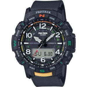 Casio, Horloge, Pro Trek, Zwart, (Digitaal horloge, 57.50 mm)