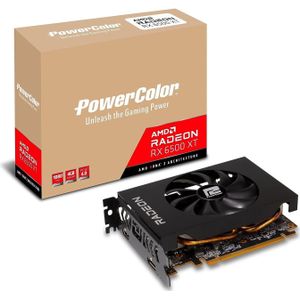 Powercolor Radeon RX6500 ITX GDDR6 HDMI DP (4 GB), Videokaart