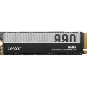 Lexar NM990 - M.2 SSD - 1000 GB - NVMe - PCIe 5.0 - Leessnelheid tot 14.000 MB/s