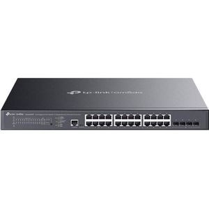 TP-Link SG3428XMPP -, Omada beheerde switch L2+, PoE++, 500W (28 ports), Netwerkschakelaar