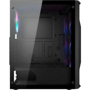 Cougar - MX110 RGB - PC-behuizing - Zwart - Midi-Tower met Zijvenster