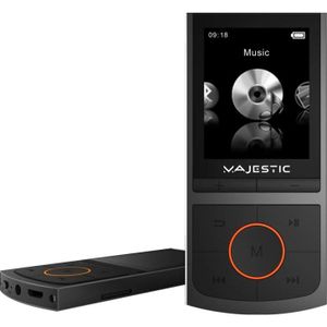 Majestic Nieuwe BT-8057R MP4-speler Grijs, MP3-speler + draagbare audioapparatuur, Grijs