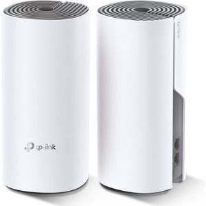 TP-Link Deco E4 WLAN Mesh Set van 2 (AC1200), Router, Wit