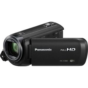 Panasonic HC-V380 Camcorder (2.51 Mpx, 50p, 50 x), Videocamera, Zwart