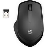 HP - 285 Silent Wireless Mouse - Zwart - Draadloos - Stille Klik