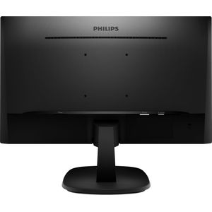 Philips V-line 243V7QSB - LED-monitor - 60,5 cm (23,8"") (1920 x 1080 Pixels, 23.80""), Monitor, Zwart