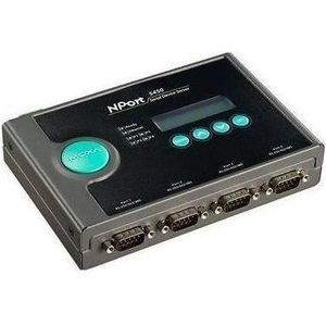 Moxa NPORT 5450I - 4-poorts RS-232422485 apparaatserver met 2 kV isolatiebescherming, Printer server