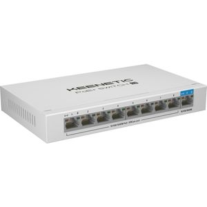 KEENETIC PoE+ Switch 9 - 1 Poort 1Gbps - 8 Poorten 1Gbps - PoE+ - 120W