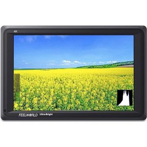 Feelworld FW279 - Videomonitor - Zwart - 7 inch - 4K