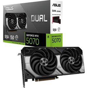 ASUS - DUAL-RTX5070-12G-GAMING - Videokaart - 12 GB GDDR7 - Zwart