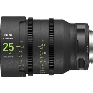 Nisi ATHENA Prime 25mm T1.9 Sony E Mount (nieuw) (Sony E, Volledig formaat), Objectief