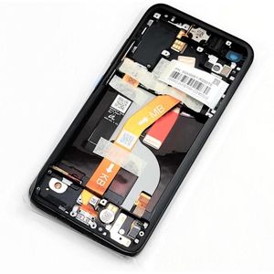 ASUS ZenFone 8 ZS590KS-2A LCD+Touch+Front cover (Black) (Scherm), Onderdelen voor mobiele apparaten, Zwart