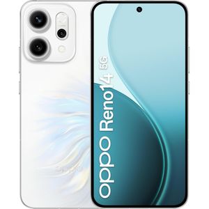 OPPO - Reno14 5G - Smartphone - Opaalwit - 12GB RAM - 512GB Opslag - 6,59 inch