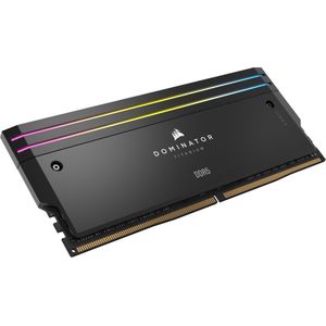 CORSAIR - DOMINATOR Titanium RGB - DDR5 RAM - 48GB - 6000MHz - Zwart
