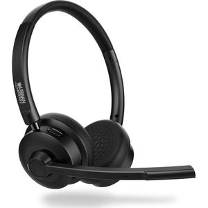 Urban Factory Bluetooth 5.3 On-Ear Conferentie (Draadloze), Koptelefoon, Zwart