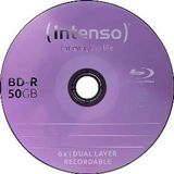 Intenso Blu-ray BD-R SL Disc 25GB 25 Stuks Spindel Bedrukbaar