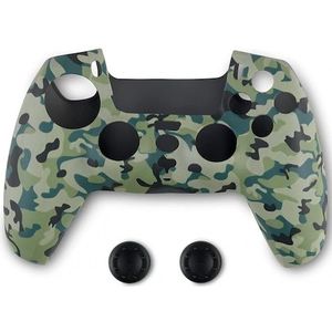 Spartan Gear Controller Silicon Skin Cover en Thumb Grips (Compatibel met Playstation 5) (Kleur (PS5), Accessoires voor spelcomputers
