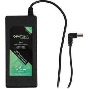 Patona - Premium Adapter - Voeding voor Notebooks - Zwart - 90 W
