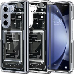 Spigen ACS06431 (Galaxy Z Fold 5), Smartphonehoes, Transparant