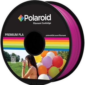Polaroid Universeel Premium PLA Filament Materiaal (PLA, 1.75 mm, 1000 g, Paars), 3D print filamenten, Paars