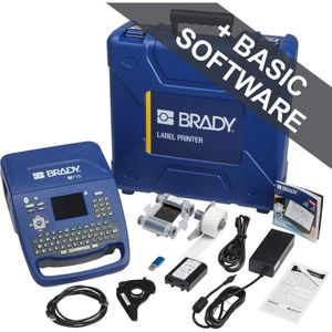 Brady M710-WB-QWERTZ, M710 labelprinter, mobiele thermische transferprinter, QWERTZ toetsenbord, PC, Labelprinter