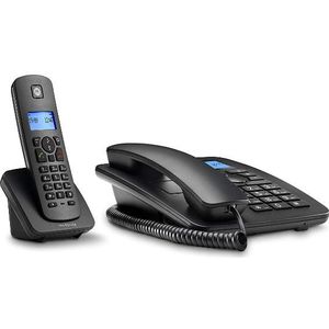Motorola C4201 Analoge-/DECT-telefoon Nummerherkenning Zwart