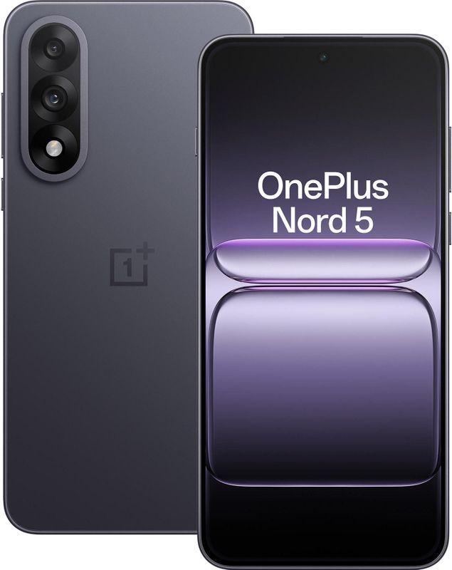 OnePlus - Nord 5 - Smartphone - Grijs - 512 GB - Dubbele SIM - 5G