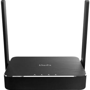 EZCast Pro Box II - Draadloze schermontvanger (100 m, HDMI 1), Draadloze zender, Zwart