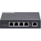 Intellinet - 4-Poorts - Netwerkextender - 100 Meter - 90W - Gigabit Ultra PoE