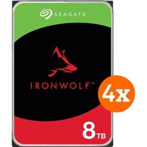 Seagate - IronWolf - Harde Schijf - 8 TB - 3.5 inch - CMR