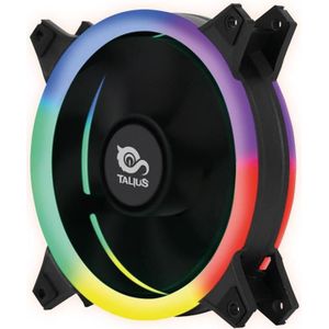 TALIUS Siroko Spectrum RGB Computer behuizing Ventilator 12 cm Zwart