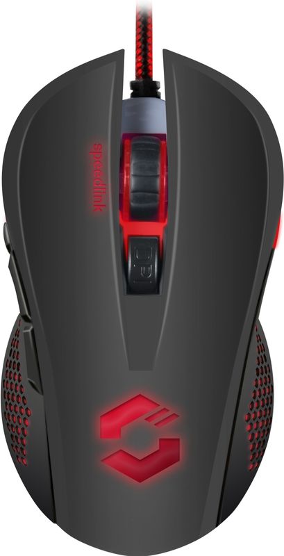 Speedlink - TORN Gaming Mouse - Zwart - 5 Knoppen - Dpi Instelbaar