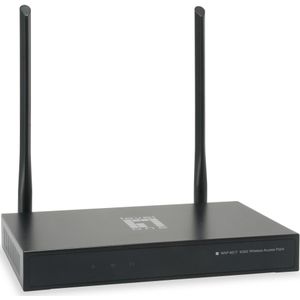 LevelOne WAP-6017 draadloos toegangspunt (WAP) 300 Mbit/s Zwart