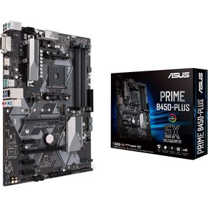 ASUS Prime B450-Plus (AM4, AMD B450, ATX), Moederbord