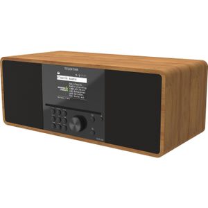 Telestar - TOP 300 - Internetradio - Hout - Met CD-speler - DAB+ en Bluetooth