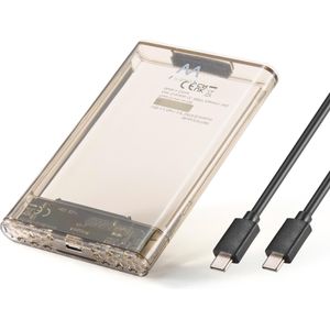 Ewent EW7068 (2.5"), Harddisk behuizing, Transparant