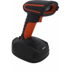 Approx APPLS17I2D (2D-streepjescodes, 1D streepjescodes), Barcode scanner, Grijs, Oranje