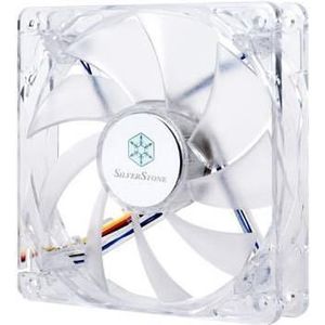 Silverstone Fn121-P (120 mm, 1 x), PC ventilator, Transparant