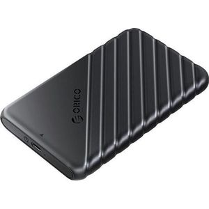 Orico Rack 25PW1-C3 USB 3.2 2.5 inch black (2.5"), Harddisk behuizing, Zwart