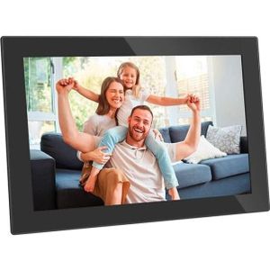AGFAPHOTO APF1000WIFI Digitaler Bilderrahmen 10 Zoll black (10", 1280 x 800 pixels), Digitaal fotolijstje, Zwart