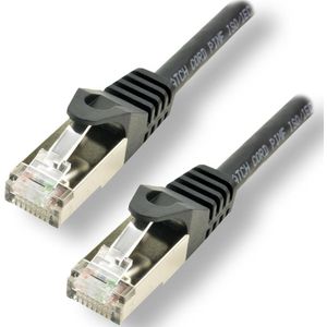 MCL RJ45 100 KOPER CAT 7 S/FTP, Router, Zwart