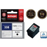 Activejet - AH-338R - Inkt Cartridge - Zwart