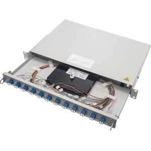 Telegärtner TEGA H02030K0506 19z glasvezel patchpaneel., Server accessoires, Grijs