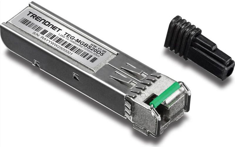 Trendnet - TEG-MGBS20D5 - Mini-GBIC LC Module - Grijs - 20KM Bereik