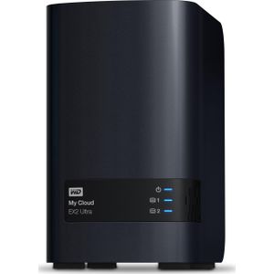 WD Mijn Wolk EX2 Ultra (2 x 6 TB, WD Rood), Netwerkopslag, Zwart