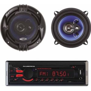 PNI - 8440 - Autoradio - Zwart - Coaxiale Luidsprekers - 45W