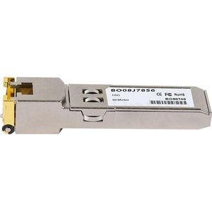 CBO Check Point CPAC-TR-10T-C Compatibel BlueOptics SFP+ BO08J78S6, Zendontvangers, Zilver
