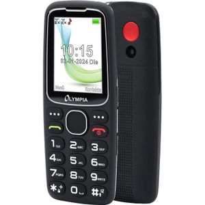 Olympia Star - Mobiele Telefoon - Senioren - Met Grote Toetsen - LCD-kleurendisplay - SOS-knop - Bluetooth