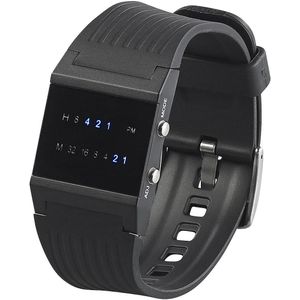 THE ONE herenhorloge binair polshorloge slider, Sd101b1